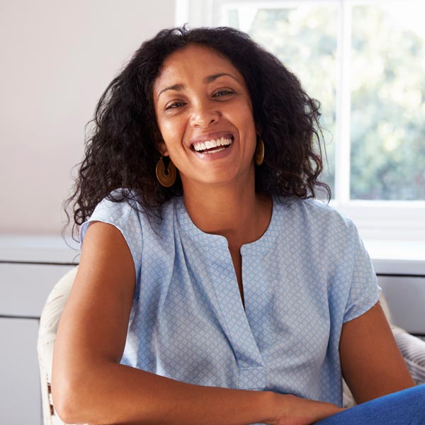 smiling woman